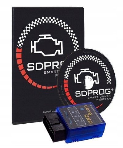SDPROG129PROGRAM интерфейс диагностический obd ii bluetooth sdprog