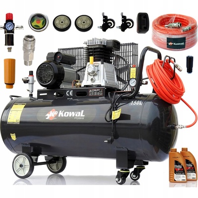 KowaL k10+wąż компрессор k10 масляный 150l компрессор воздушный h2