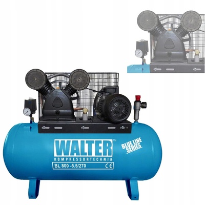 270P компрессор компрессор 270l 10 бар 800 л / мин walter