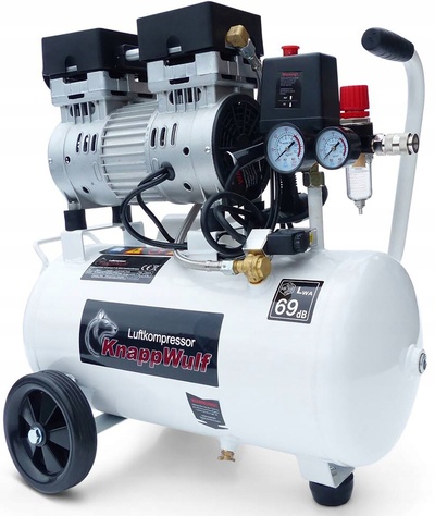 KW1024 компрессор воздушный компрессор bezolejowy тихий 24l