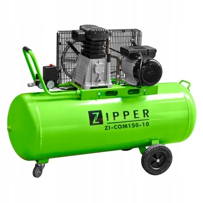 76244 компрессор поршневой 150 л 10 бар zipper zi - com150 - 10
