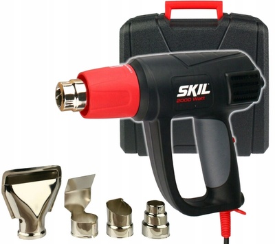 F0158004AA opalarka 2000w 8004 skil + walizka + 4 форсунки + жк
