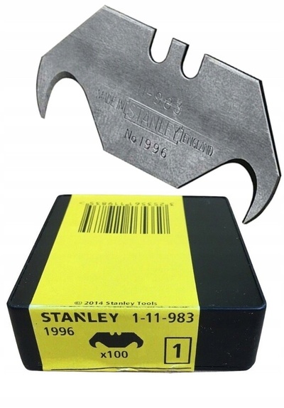 111983 стэнли ostrza хук haczykowe 1996 100szt 11 - 983