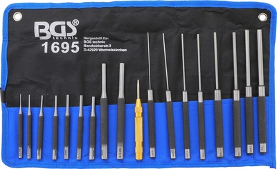 B.1695 wybijaki cylindryczne + punktak авто . 18 el . bgs - t