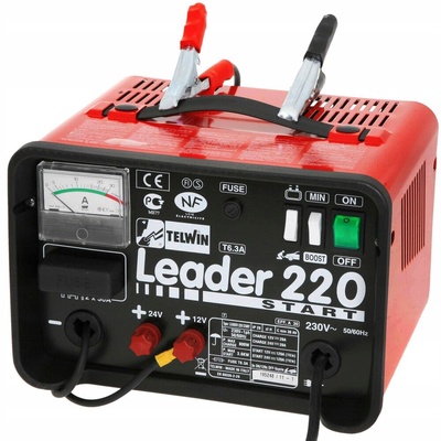 807539 telwin prostownik leader 220 старт стартер 12 - 24v