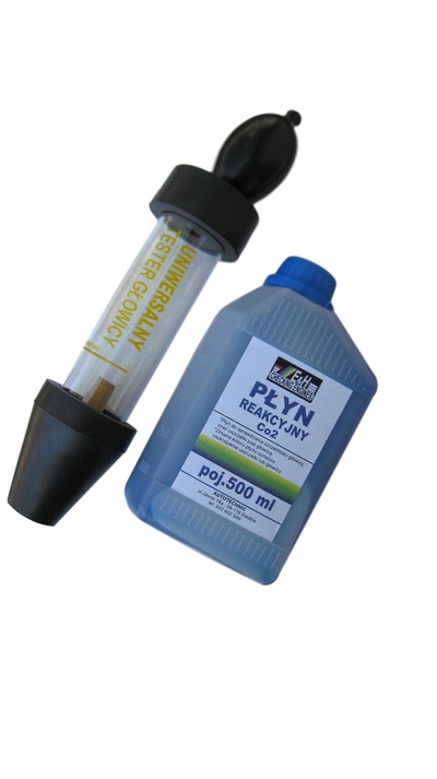 PR500ML тестер szczelności головки e&h + 500ml жидкость co2
