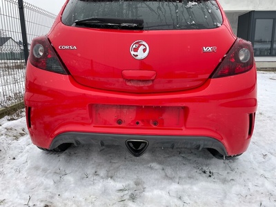 Opel corsa d opc бампер заднего z547