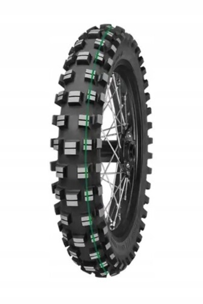 2000028022101 шина mitas xt 754 120 / 90 - 18 еж кросс зеленый полоса