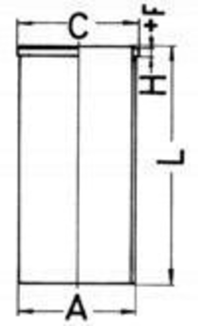 89025190 втулка цилиндра kolbenschmidt 89 025 190