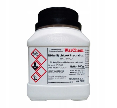 048986 chlorek niklu ii - 500g warchem [48986]