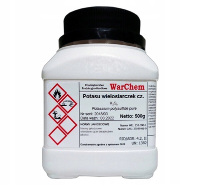 052216 wielosiarczek potasu - 500g warchem [52216]