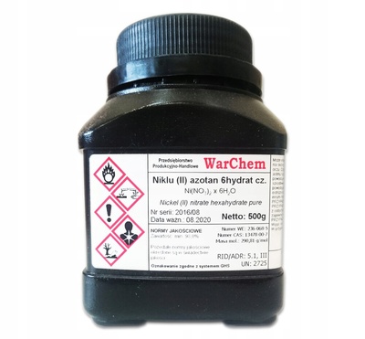 048956 azotan niklu ii - 500g warchem [48956]