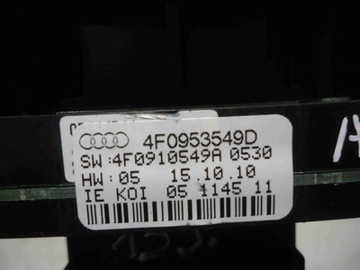 4F0953549D Переключатель подрулевой (стрекоза) Audi A6 2010 , 4E0953541A, 4E0953503G, 4E0953521B