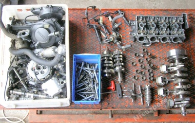 Yamaha yzf 600 r6 03 - 05 części двигателя