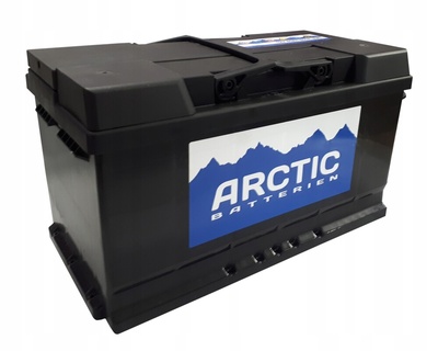 580070 аккумулятор arctic 12v 80ah 700a