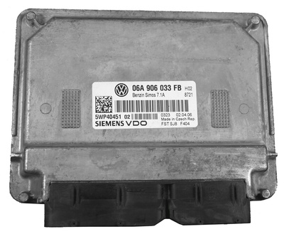 06A906033FB блок управления skoda октавия 1.6 5wp40451