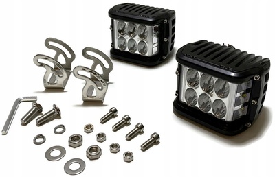 AT657 фара рабочая светодиодный 2x cube cree освещение комплект
