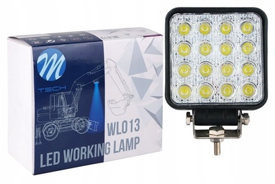 WLO13 фара рабочая светодиодный osram m - tech 12 - 24v 3600lm 48w