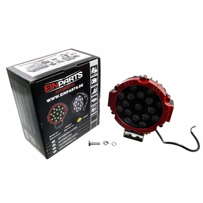 EPWL115 фара 51w cree 30 degrees round red