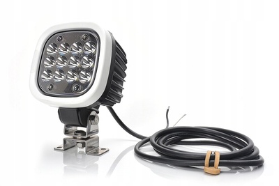 1208W130 фара рабочая 12 - led 12 / 24v skup . waś 7000lm