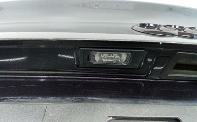 Подсветка номера Audi A4 B8/8K [рестайлинг] (2011-2016) 2015