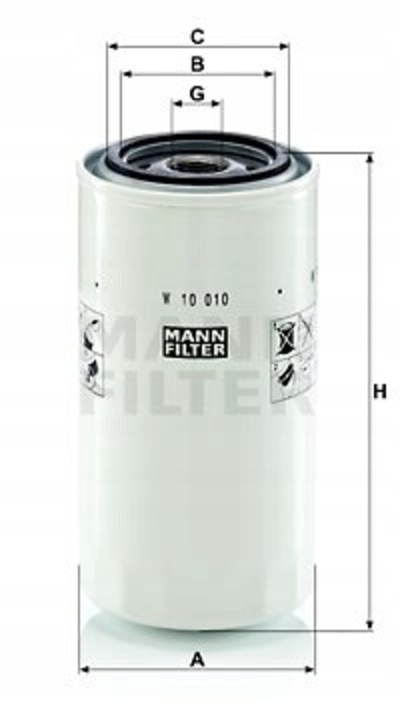 W10010 в 10 010 mann - filter фильтр , вентиляции камеры