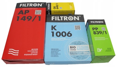 PP839 комплект фильтров filtron skoda октавия 96 - 06 1.9tdi