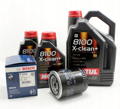 0451103313 фильтр масляный + масляный motul audi a4 b7 3.0passat b5 2.8
