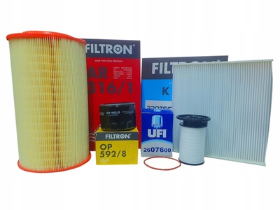 OP592 filtron комплект фильтров для fiat ducato мультиджет 2 , 3