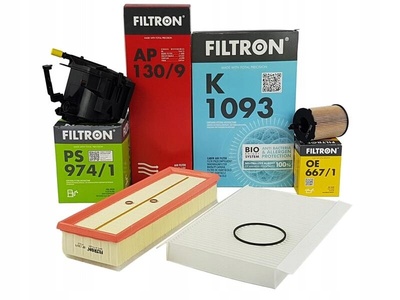 OE667 filtron комплект фильтров citroen c3 i 1.4 1.6 hdi