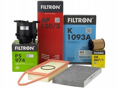OE667 filtron комплект фильтров citroen c2 c3 i 1.4 hdi