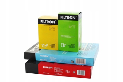ZESTAW 851 комплект 4 фильтров filtron skoda fabia ii 2 1.4 16v