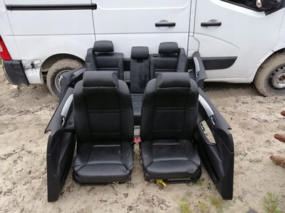 bmw x5 e70 кресла кожаные komforty комплект