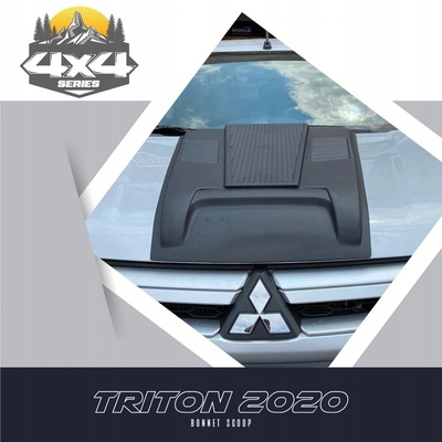 TWD100 накладка капота mitsubishi l200 tritron 2019 +