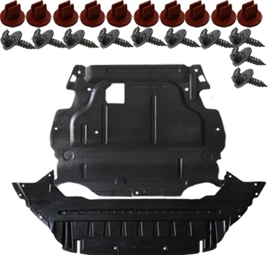 510476 форд mondeo мк 4 iv защита двигателя бампера крепеж