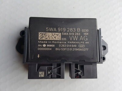 5WA919283B volkswagen audi seat skoda блок pdc парковки помощник