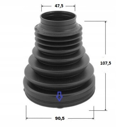 P31325075 volvo x40 xc60 xc70 s60 ii крышка внутр шарнира