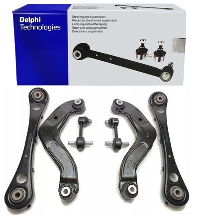 TC3195 комплект рычаги крепежи задняя audi a4 b6 b7 delphi