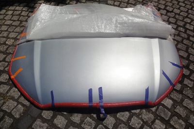 4H0823029E audi a8 d4 4h0 капот крышка серебренная ew . рестайлинг