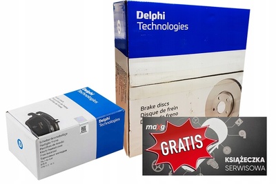 BG4199CLP2167 delphi тормозные диски i колодки opel astra j мокко