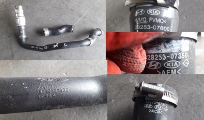 2828307600 hyundai i20 iii 2020 - 21 1.0t шланг провода трубки