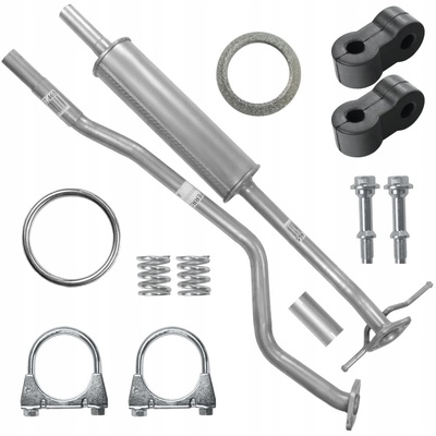 ADMTI6D3Q7J глушитель центральная opel agila b 1.0 obejmy резинки