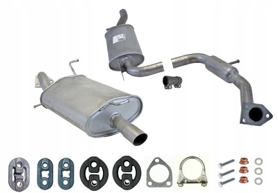 ZEST.31.251E глушители volvo v40 1.6 , 1.8 , 1996 - 2001