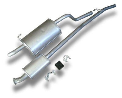 2126821269 renault clio ii 1.4i глушители kpl. + халявы