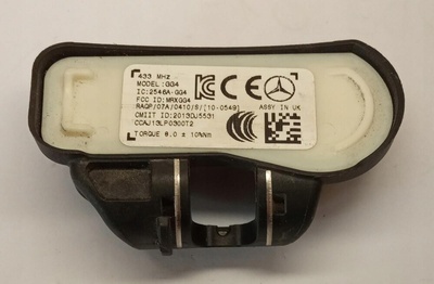 2013DJ5531 датчик давления шин tpms merc a0009050030q04