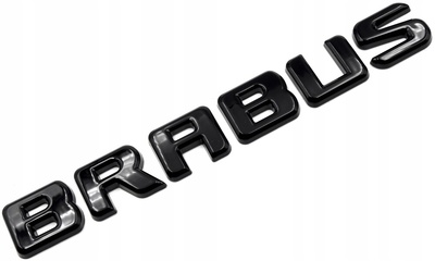 ABR24424242 brabus мерседес эмблема значек логотип чёрный