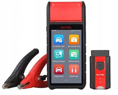 AUBT608 autel bt608 тестер аккумуляторов батареи с drukarką