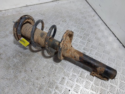 1C1518045GC Стойка передняя правая R=L ПЕРЕДНЯЯ , MOTORCRAFT , С ПРУЖИНОЙ И ОПОРНОЙ ПОДУШКОЙ , РЖАВАЯ. Ford Transit 6 2003 1C15-18045-GC