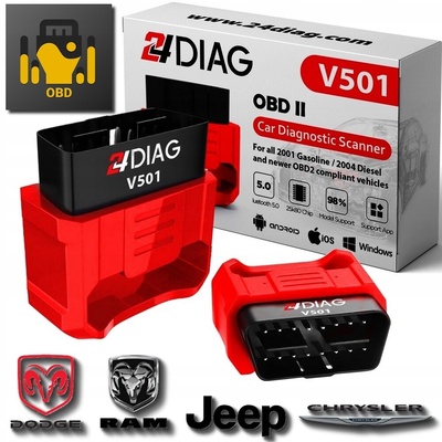 V501DogeOBD интерфейс диагностический jscan джип doge chrysler