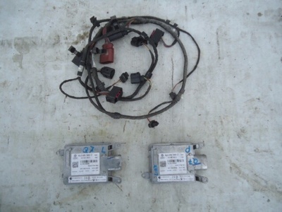 4L0910566C audi q7 рестайлинг радар задняя 4l0910568c установка